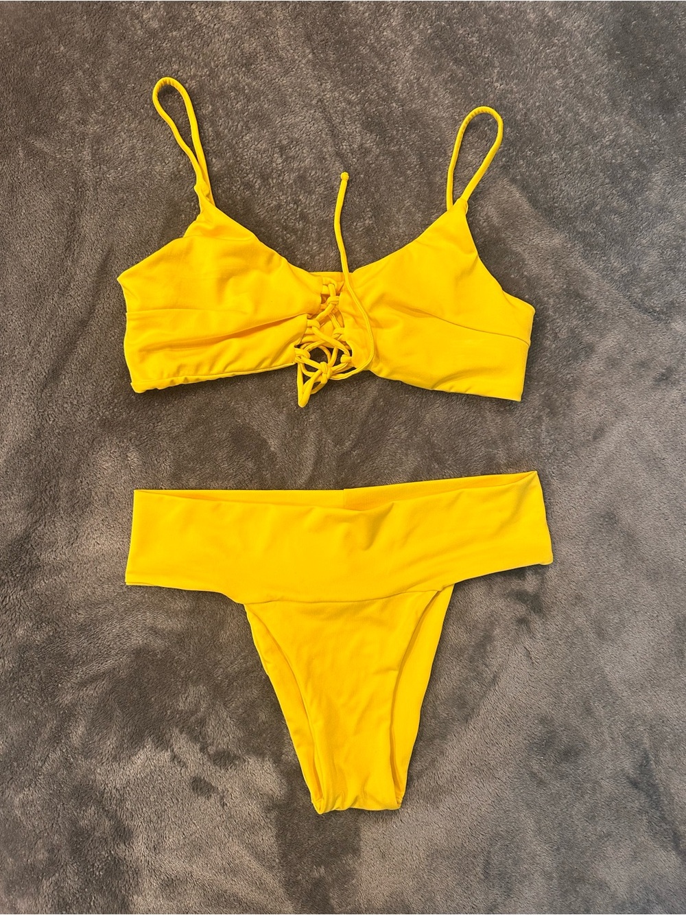 San Lorenzo Sunny Yellow Bikini Set